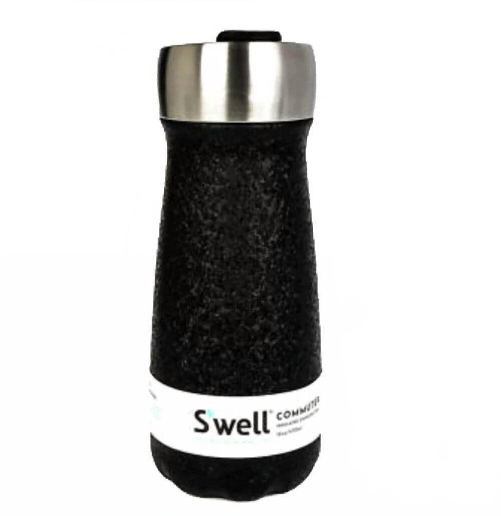 NEW S'WELL commuter travel cup - 16oz in black